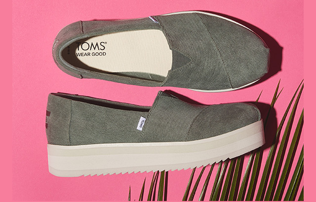 Corduroy hot sale toms womens